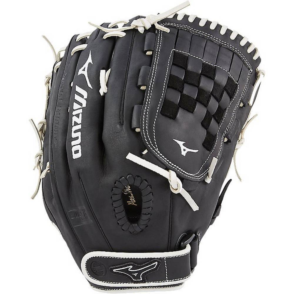 Mizuno Women's MVP Prime SE Fastpitch Softball Glove 13" Black/Silver (312520-QLO)